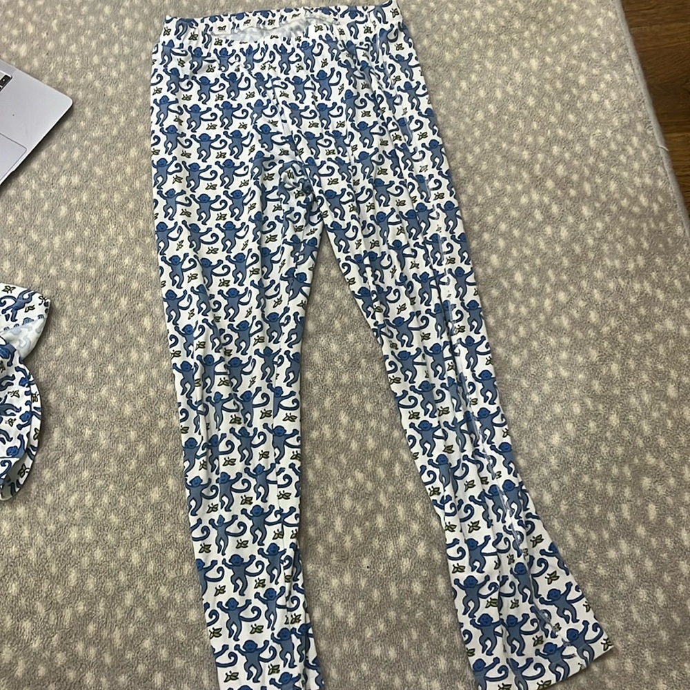 Roller rabbit monkey pajamas